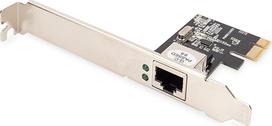 DIGITUS Gigabit Ethernet tinklo kortelė - 1 RJ45 prievadas - PCI Express - "Realtek RTL8111H" - su žemo profilio lizdo plokšte - 10/100/1000Mbps