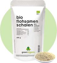 Ekologiškos psiliumo luobelės, 99 % grynumo, aukščiausios kokybės, laboratoriškai patikrintos, daug skaidulinių medžiagų, veganiškos, mažiau angliavandenių, be glitimo, tvariai ir sąžiningai užaugintos, 500 g