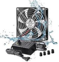 GDSTIME IP67 120 mm kompiuterio ventiliatorius 230 V 120 x 25 mm kintamosios srovės kištukas 220 V 120 mm aušinimo ventiliatorius 4 V-12 V reguliuojamas greitis