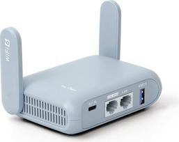 GL.iNet GL-MT3000 (Beryl AX) Mažas gigabitinis "WiFi 6" maršrutizatorius namams ir kelionėms, dviejų juostų, kartotuvas, plėstuvas, greitis iki 3000Mbps, kaskadinis VPN / IPV6 / WPA3, 2,5G WAN prievadas