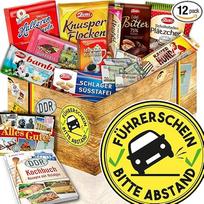 ostprodukte-versand Vairuotojo pažymėjimas + DDR krepšelis + dovana vairuotojo pažymėjimo draugui