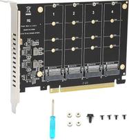 PCIE NVME adapterio kortelė, 4 prievadų M.2 SSD NVME (M raktas) - PCIE X 4 valdiklio keitiklio išplėtimo plokštė (ph44)