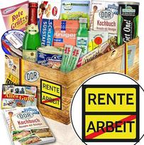 Pensija + Dovana pensininkams + Rytų Vokietijos Rytų paketas su patiekalais