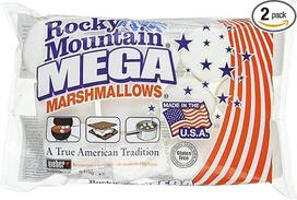 Rocky Mountain Marshmallows Rocky Mountain Mega Marshmallows 340 g, 2 vnt. (2 x 340 g)