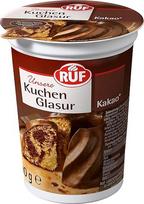 RUF Kakavos glaistas tortams, pyragams, pyragaičiams, keksiukams ir pyragaičiams glazūruoti ir puošti, galima šildyti mikrobangų krosnelėje, be glitimo, 1 x 500 g