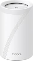 TP-Link Deco BE65 WiFi 7 Mesh WiFi (1 pakuotė), BE9300 trijų dažnių maršrutizatorius ir kartotuvas, 6 GHz, 2,5Gb/s Ethernet prievadas, 9Gb/s WLAN greitis, WPA3, 320 MHz kanalai, "Alexa", "HomeShield