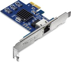 TRENDnet TEG-25GECTX PCIe 2.5Gbase-T tinklo adapteris, keičia PCie lizdą į 2.5G Ethernet prievadą, 802.1Q VLAN žymėjimas, standartinės ir diskrečiosios laikmenos, 9KB Jumbo kadrai