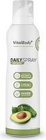 VitalBody+ DailySpray Avokadų aliejus, 800 porcijų, 2 kcal purškiklis kepimui, kepimui ant grotelių ir rafinavimui, sveikam maisto ruošimui, nesvylantis kepimo purškiklis su avokadų aliejumi