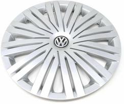 VAG VW ratų stebulės dangtelio apdaila sidabrinė 15 colių originali 6C0601147CYTI