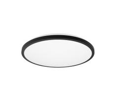 Top Light - LED lubinis vonios šviestuvas ONYX LED/10W/230V IP44 diametras 29 cm juoda