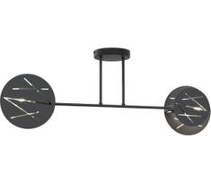 Sietynas ant stulpo FRICK 2xE27/15W/230V juoda