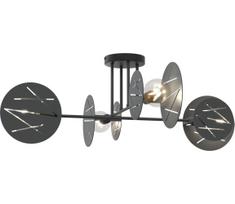 Sietynas ant stulpo FRICK 4xE27/15W/230V juoda