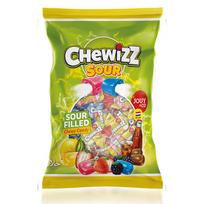Chewizz Vaisių Sultimis Įdaryti Kramtomi Saldainiai 1kg RŪGŠTŪS