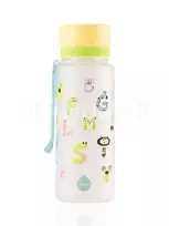 Plastikinė gertuvė be BPA EQUA ALPHA ZOO, 600 ml