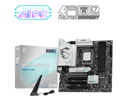 MSI B860M GAMING PLUS WIFI | Processor family Intel | Processor socket LGA1851 | DDR5 | Supported hard disk drive interfaces SATA, M.2 | Number of SATA connectors 4