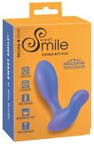Sweet Smile Flexible Butt Plug Vibruojantis analinis dildo