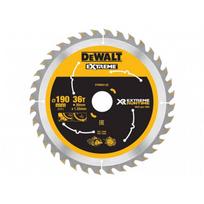 DeWALT pjovimo diskas medienai 190 mm T36