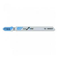 BOSCH siaurapjūklio pjūklelis T118G (5 vnt)