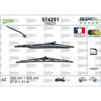Valytuvų komplektas Valeo Silencio Performance X2 VM221, 525/525 mm