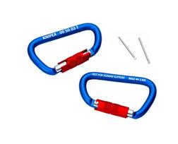 Karabinas Knipex 005003TBK; 2 vnt.