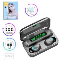 Sportinės belaidės „Bluetooth“ ausinės HiFi stereo muzikos ausinės „Bluetooth“ ausinės triukšmo mažinimas vandeniui atsparios ausinės