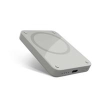 EPICO 4200mAh magnetic wireless power bank – light grey