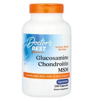 Doctor's Best Glucosamine Chondroitin MSM with OptiMSM 240 caps