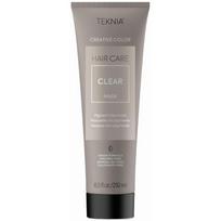Kaukė plaukams Lakme Teknia Creative Color Clear Mask LAK44072, skirta maišyti su dažančiomis kaukėmis, 250 ml