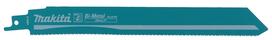Tiesinio pjūklo pjūkleliai Makita B-55821, 228X1,1MM (14+18TPI), 5 vnt., metalui