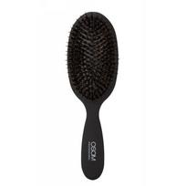 Šepetys plaukams OSOM Professional Hair Brush OSOMP2256, su šerno šereliais ir nailono spygliukais, juodos spalvos