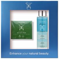 Veido odos priežiūros priemonių rinkinys Gli Elementi Detox Delight GLI09997, rinkinį sudaro: veido kremas 50 ml, akių makiažo valiklis 150 ml
