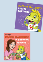 Mažajam drakoniukui dygsta dantukai + Mažasis drakoniukas ir dantukų patikra.