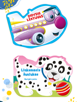 Didysis lėktuvas + Linksmasis šuniukas. Dviejų knygelių komplektas