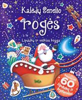 Kalėdų senelio rogės. Lipdukų ir veiklos knyga