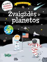 Žvaigždės ir planetos. Lipdukų atlasas(su plakatu)