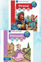 Princesės + Piratai. Pažintinės veiklos knygelės…Dviejų knygų komplektas