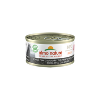 Almo Nature HFC Jelly Tuna&Squids šlapias maistas katėms, Pakuotė 70 g
