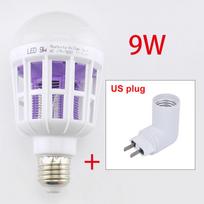 220V Uodų gaudyklė E27 LED lemputė Gaudo muses 9W/15W/20W Vabzdžių apsauga nuo uodų Naktiniam apšvietimui Viduje 9W Bulb and US Base