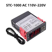 STC-1000 LED skaitmeninis temperatūros valdiklio termostatas inkubatoriaus šaldytuvui termoreguliatoriaus relė Šildymas Aušinimas 220V