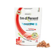 Liofilizuoti kalakutienos skanėstai šunims ir katėms "I'm Different"