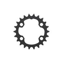 Priekinė žvaigždė Shimano CUES FC-U6000-2 / FC-U6000-2B // 22T, B.C.D.: 64 mm