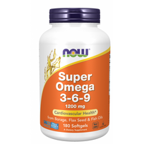 Now Foods Super Omega 3-6-9 1200 mg 180 softgels