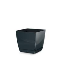 Vazonas COUBI SQUARE 8,2 L 240x240x220 mm grafito sp. Prosperplast