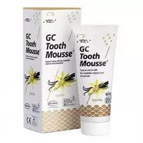 GC TOOTH MOUSSE dantų kremas be fluoro 40gr. Vanilla