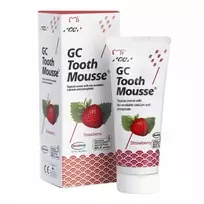GC TOOTH MOUSSE dantų kremas be fluoro 40gr. Strawberry