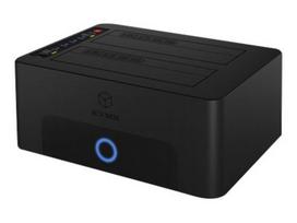 Raidsonic | Icy Box | IB-1232CL-U3 Dockingstation, 2x SATA 2.5" and/or 3.5" to 1x USB 3.2 Gen 1 Host + UASP