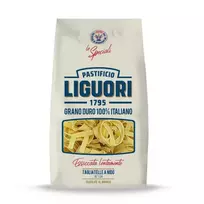 LIGUORI kietagrūdžiai itališki makaronai Tagliatelle a Nido, 500 g