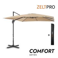 Sodo skėtis su užvalkalu Comfort Taupe