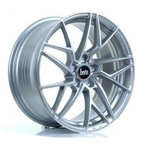 BOLA Wheels FLR 18x8.5 5x118 ET40-50 SILVER POLISHED FACE 8.4kg