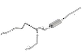 Borla Cat Back Exhaust System Touring For GMC SIERRA 1500 BASE 5.3L 140767